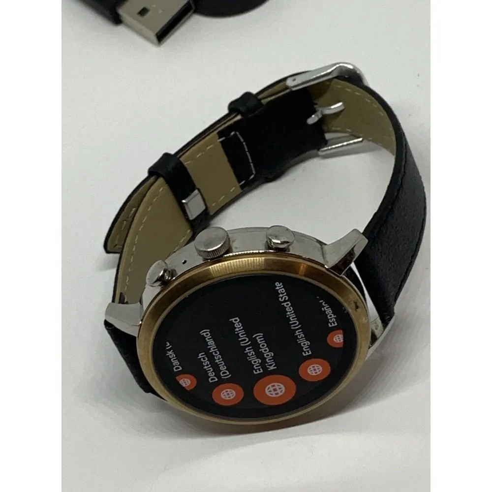 Fossil Gen 4 Authentic Digital Dial Smart Watch Custom Band FTW6016 QT513